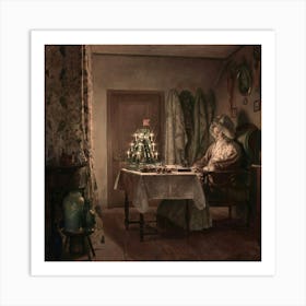 Vintage Christmas 33 Art Print