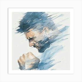 Portrait Of A Man 33 Art Print