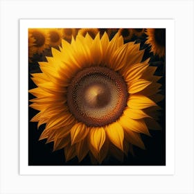 Sunflowers 4 Art Print