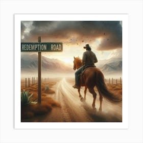 Redemption Road Art Print