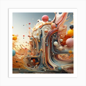 Abstract Painting Art Print