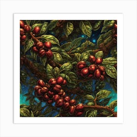 Coffee Tree 4 Art Print