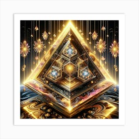 Golden Triangle Art Print