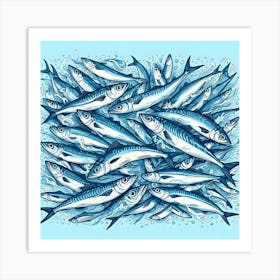 Sardines Art Print 1 Art Print