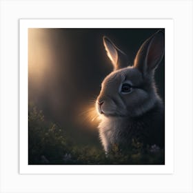 Bunny Art Print