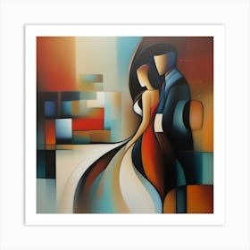 Couple In Love 1 Art Print