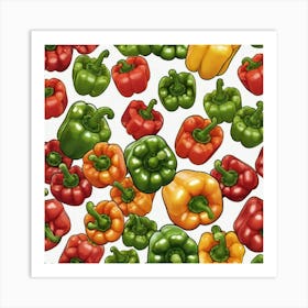 Red Peppers 2 Art Print