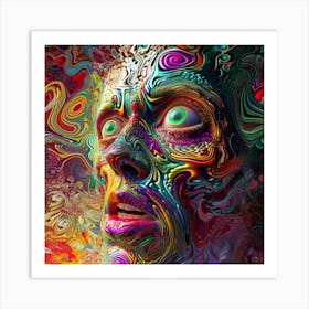 Psychedelic Art 1 Art Print