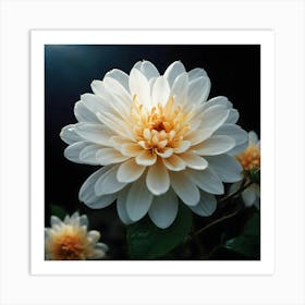 Dahlia 1 Art Print