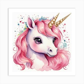 Unicorn 21 Art Print