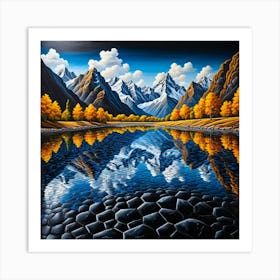 'Reflections' 1 Art Print