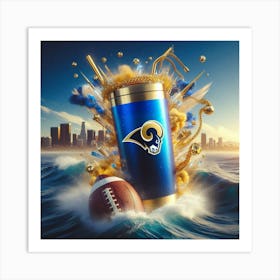 Nfl LA Rams Art Print