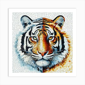 Tiger ( Wealth and Power) Art Print