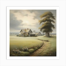 Country Road art print Art Print