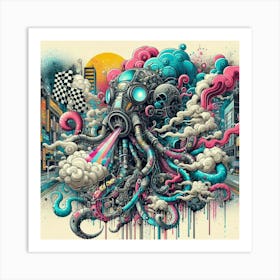 Octopus 33 Art Print