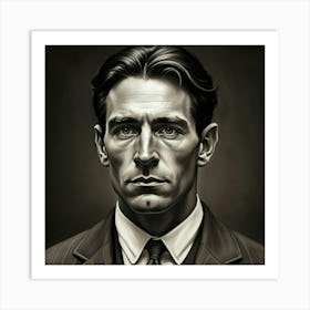 Portrait Of A Man Art Print