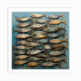 Sardines Art Print 3 Art Print