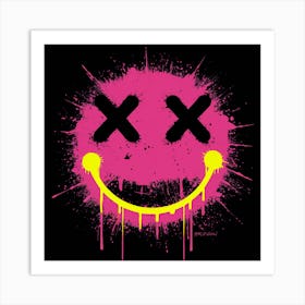 Smiley Face Art Print