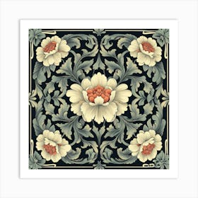 Floral Pattern Art 2 Art Print