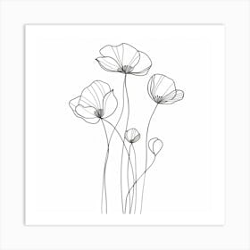 Poppies 70 Art Print