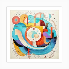 Abstract Painting 60 Art Print