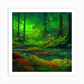 Forest 46 Art Print