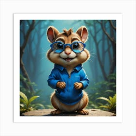 Alvin And The Chipmunks 13 Art Print