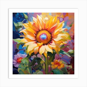 Sunflower 13 Art Print