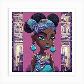 African Girl 2 Art Print