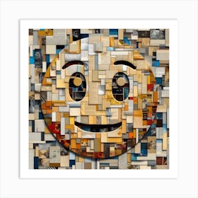 Smiley Face 1 Art Print