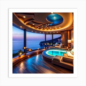 View Of The Sea Art Print