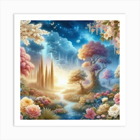 Fairy Garden 28 Art Print