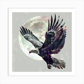 Eagle In Flight 15 Art Print