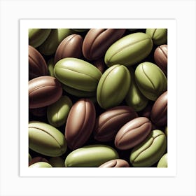 Coffee Beans 358 Art Print