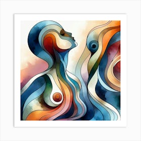 Expressions 6 Art Print