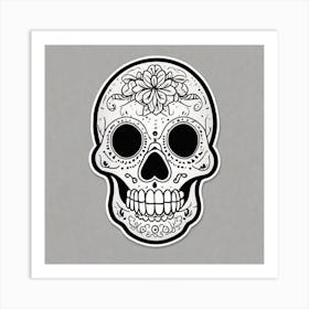 Sugar Skull Art Print