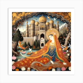 Exotic Beauty Artwork 156 Art Print