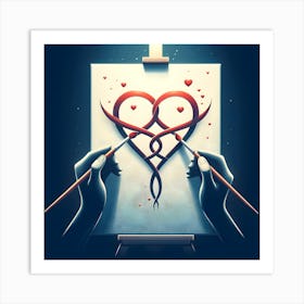 Heart Tattoo Art Print