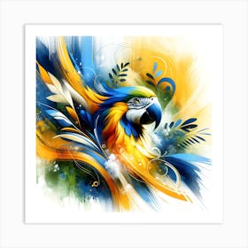 Parrot 02 Art Print