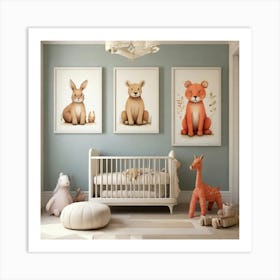 Nursery Wall Art Art Print