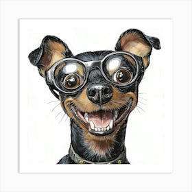 Dachshund 34 Art Print