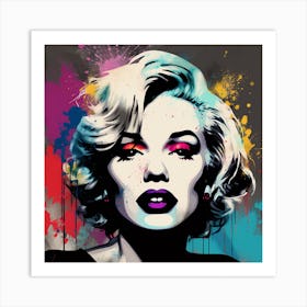 Marilyn Pop Art Art Print