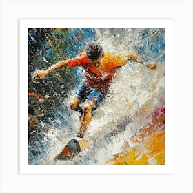 Surfer Art Art Print