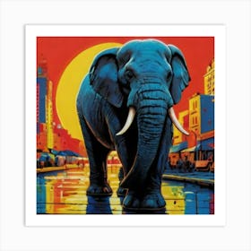 Elephant Art Print