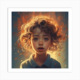 Little Girl Art Print