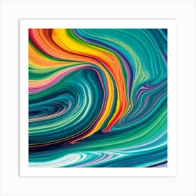 Abstract Painting 7 Art Print