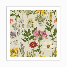 Wildflowers 18 Art Print