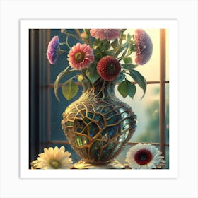 Vase Unique And Rare Decorative Antique 7 Art Print