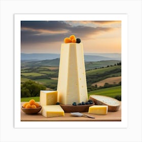 Monumento De Queso Art Print