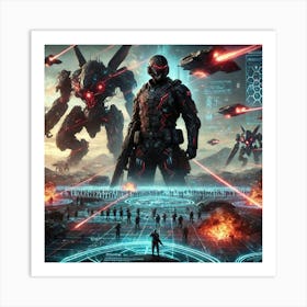 General Drax Strategic Assaults Art Print